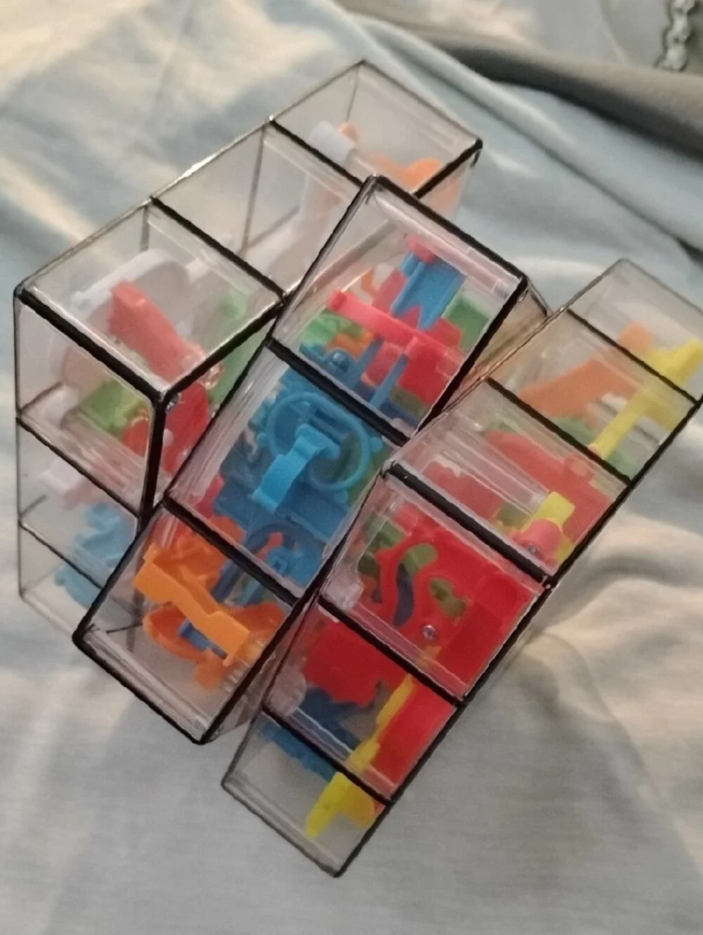 Rubiks X Perplexus Cube With 200+ Leves